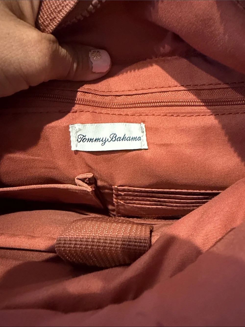 Tommy Bahama Dusty Rose Canvas Men's Backpack